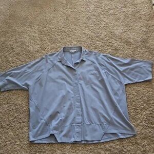 Beaumont Organic button up collared shirt, size L
